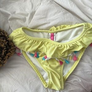 Betsey Johnson Exclusive of Decoration size XL (14) swimsuit bottom